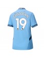 Manchester City Ilkay Gundogan #19 Zenski Domaci Dres 2024-25 Kratak Rukavima